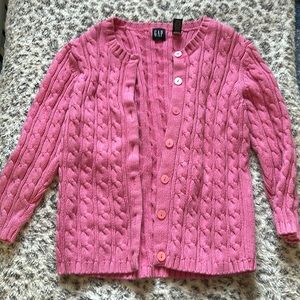 GAP Pink Cardigan